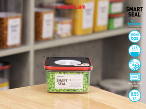 Hộp bảo quản thực phẩm, nắp dễ mở Smart Seal bằng Tritan