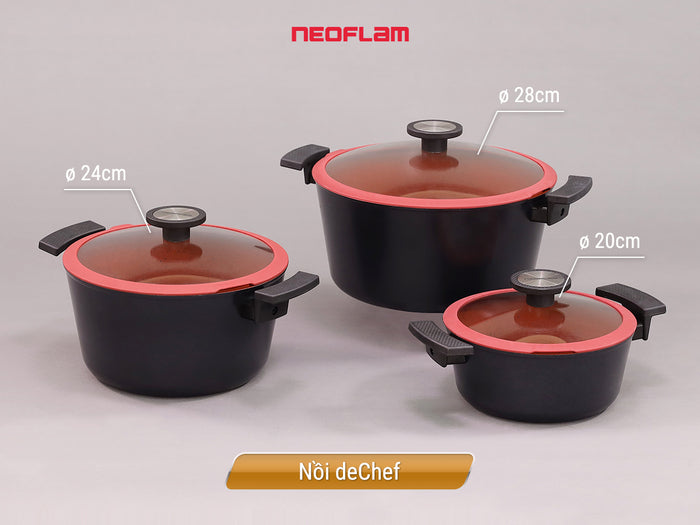 Nồi de Chef - Neoflam Hàn Quốc