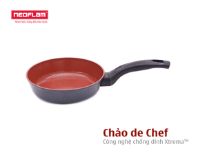 Chảo De chef  chống dính Gốm - Made in Korea