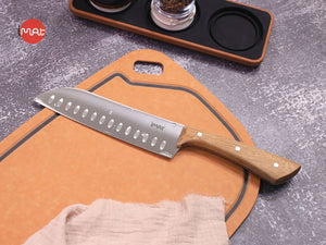 Dao Santoku 7" cán gỗ iMat