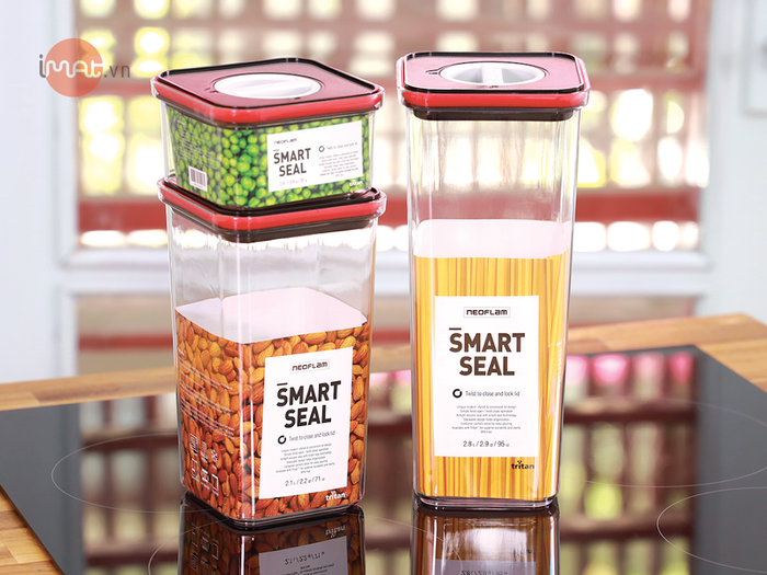 Bộ 3 hộp vuông Smart Seal