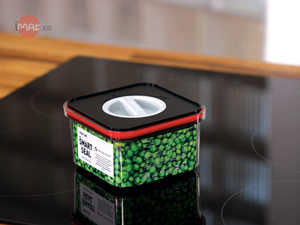 Mua 3 tặng 4 hộp đựng thực phẩm Smart Seal vuông