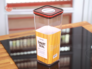 Mua 3 tặng 4 hộp đựng thực phẩm Smart Seal vuông