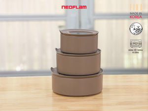 Bộ 3 Thố gốm Fika one