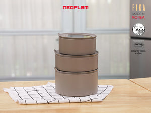 Bộ 3 Thố gốm Fika one
