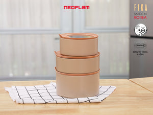 Bộ 3 Thố gốm Fika one