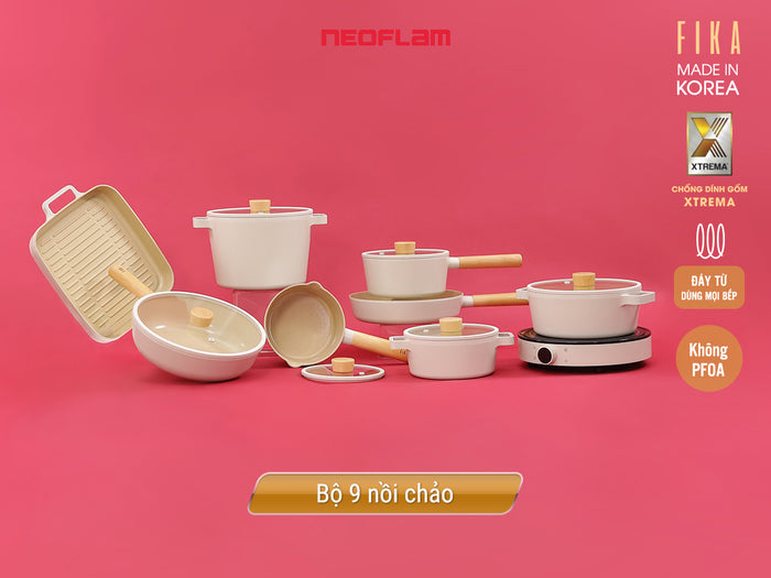Bộ 9 nồi chảo Fika